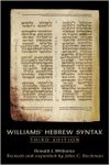 Williams' Hebrew Syntax, Third Edition