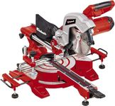 Einhell 4300380 Drag, Crosscut and Miter Saw TC-SM 216 (1600 W, Turntable with Quick-Adjust Facility and Locking Positions, Laser, L+R Supports, Spindle Lock), 49.5 cm*75.7 cm*67.7 cm