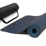 Boldfit Yoga Mat for Women and Men TPE Material Extra Thick Exercis for Men for Workout, Yoga, Fitness, Exercise Mat Anti Slip Mat,6mm Gym Mat