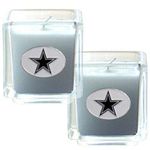 Siskiyou Gifts Co, Inc. NFL Dallas Cowboys Candle Set, Blue - F2CD055