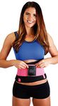 Sauna Belt Adjustable Neoprene Waist trimmer Weight loss Ab belt (Pink, XXL) 14142