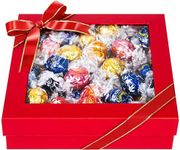 Valentine’s Day Chocolate Truffles Gift Box, 50 Gourmet Individually Wrapped Truffles, Luxury Box Of Chocolates For Birthdays, Anniversaries, Holidays, and Valentine's Day