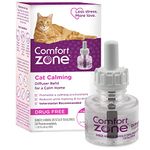 Comfort Zone Calming Diffuser Refill only, New 2X Pheromones for Cats Formula, 1 Pack