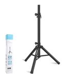 Vondynote Tripod Speaker Stands PA DJ Heavy Duty Short Tripod Speaker Stand Slim Mini Speaker Stand