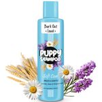 BARK OUT LOUD By Vivaldis-Puppy Shampoo, Gentle On Coat, With Chamomile, Rosemary, Oats, Calming, Anti-Bacterial With Itch Relief (All Breeds)-200 Milliliter