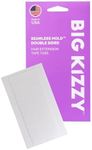 Big Kizzy Seamless Hold Double Sided Replacement Tape Tabs for Hair Extensions - 6-8+ Weeks of wear - Strong Hold and Residue Free Tape for Tape in Hair Extensions - 60 tab