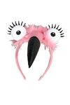 Festartikel Müller Costume Accessories Headband Flamingo Beak Eyes Carnival Fancy Dress