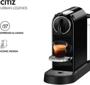 Nespresso Citiz Coffee Machine – Black Espresso Maker