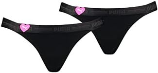 PUMA Women's Heart Thong Panties, B