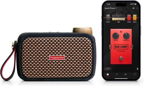 Positive Grid Spark GO Portable Guitar Amp – Compact Practice Amplifier