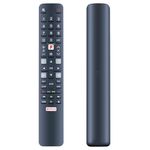 RC802N YU15 Replaced Remote Control Compatible for TCL Thomson TV 43P20US 43P735K 49C2US 50E17US 55C2US 55P615K 65C715K 65P735K 75C2US 75C728K