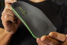 PRO 11 WELLBEING 3/4 Duo tech Layered Insoles with Metatarsal Raise and Arch System (5/6.5 UK) Grey