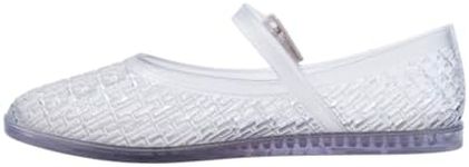 Melissa Harper Ballerina Jelly for Women, Clear, 7