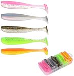 SagaSave Paddle Tail Fishing Lures,