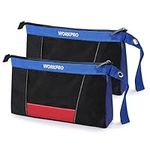 WORKPRO 12" Tool Pouches with Zippe