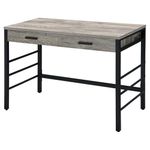 Acme Furniture Disho Writing Desk, Light Weathered Oak and Black