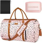 Garment Bag for Travel With Toiletry Bag Convertible Carry On Weekender Bag Large Travel Duffel Bags for Women 2 in 1 Hanging Suitcase Suit Travel Bags for Women & Men 3pcs Set