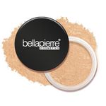 bellapierre Mineral Foundation SPF 15 - Loose Powder Foundation | Vegan & Cruelty Free Natural Makeup | Full Coverage Matte Finish | Hypoallergenic | Oil & Talc Free – 9 Grams - Latte