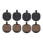 4 Pairs Bike Brake Pads, Mountain Bike Disc Brake Pads for Hayes Sole MX2/3/4/5 CX5 GX-C GX2