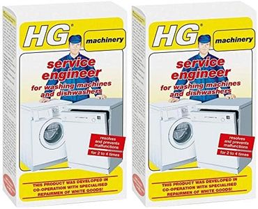 HG Service Engineer Dishwasher and Washing Machine Descaler 200g (2 Pack)