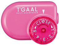 Kutsuwa STAD Angle Adjustable Pencil Sharpener T'GAAL, Pink (RS017PK)