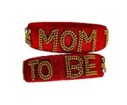 Cool Creations and Retails Handcrafted silk thread Mom To Be Bangles (Only Red Kada, 2-10)