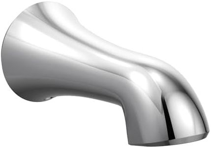 Moen 195386 Wynford Replacement Tub Non-Diverter Spout 1/2-Inch Slip Fit Connection, Chrome