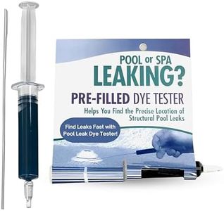 Pool Leak Dye Tester for Leakmaster - Party Pool Dye for Pool Leak Detection - Leak Locating Dye for Retail Pool Leak Detection Dye Kit to Find Precise Spot of Structural Pool Leaks for Repair (Blue)