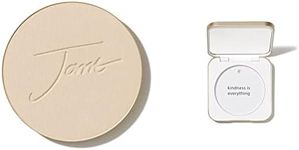 jane iredale PurePressed Base Mineral Foundation Refillable Compact Set| Semi Matte Pressed Powder with SPF | Talc Free, Vegan, Cruelty-Free