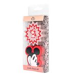 Grupo Erik Disney Pack of 2 Rubbers Erasers - Mickey Mouse | 2.2 x 2.6 in - 5.5 x 6.5 cm | Jumbo Eraser Set, Cute Erasers, Cute Rubbers | Disney Gifts, Mickey Mouse Gifts