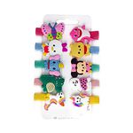 SYGA 10 Pcs Baby Hair Clip For Girl Alligator Hair Accessory For All Type of Infant Toddler Design Animal Cartoon Butterfly Mickey Mini Puppy Fish Unicorn Elephant