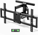 monTEK Full Motion TV Wall Mount for 43–100 Inch TVs, Pre-Assembled TV Mount with Tool-Free Tilt, Swivel, Extension, Max VESA 800 x 400mm and 132 lbs, 16″/18″ Wood Studs