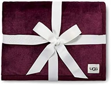 UGG Unisex-Adult's Duffield Throw Ii Blanket, Port Heather, NA