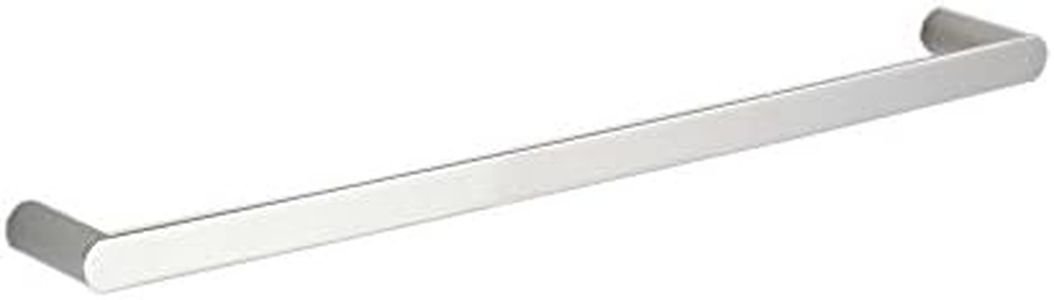Kelelife Barre de Serviette de Bain de 40cm, Chrome, Style Ovale