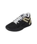 Puma Unisex-Adult TRC Blaze Court Black-Sedate Gray-White-Metallic Gold Basketball Shoe - 11 UK (37658232)