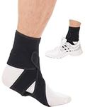 DouHeal AFO Foot Drop Brace, Improve Walking Gait, Effective Relieve Pain, Adjustable Foot Orthosis Brace Support for Sleep, Plantar Fasciitis, Drop Foot Braces For Walking with Shoes (Left)