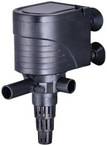 AIMALL 3-in-1 Mini Aquarium Filter - Submersible Water Purifier with Oxygen Pump, Energy-Efficient & Quiet Operation, Ideal for Various Tank Sizes, Includes Installation Accessories