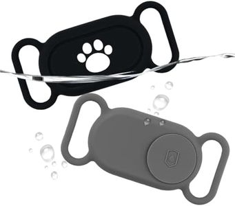 Per Supporti per Collare per Cani Samsung Galaxy SmartTag2, 2 Pezzi Impermeabile Custodia Protettiva per Animali Domestici Gatti Collare Custodia in Silicone per Galaxy Smart Tag 2 Tracker