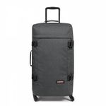 Eastpak TRANS4 L Suitcase, 75 x 41 x 28 cm, 80 L - Black Denim (Grey)