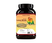 Foodie Puppies Bird Food for Lovebirds - 1Kg | Natural and Healthy Premium Mix Seeds, Kangani, Yellow Proso, Sunflower, Browntop, Oats, Pearls, Niger