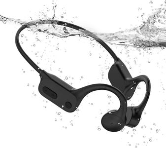 Tayogo Knochenschall Kopfhörer Schwimmen IPX8, Wasserdichter MP3 Player 32GB mit Bluetooth 5.4, Open-Ear Sport Kopfhörer mit Mikrofon, Schwimmkopfhörer für Pool, Meer, Triathlon, Laufen, Fitness, W26