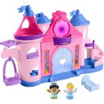 Fisher-Price Disney Princess Magic Lights and Dance Castle by Little People - Playset with Lights, Sounds and Music, 2 Disney Princesses, for Children from 18 Months, HND55