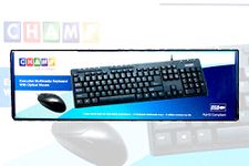 TVS CHAMP KEYBOARD MOUSE SET WIRED