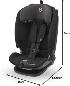 Maxi-Cosi Titan Plus i-Size Car Seat – Adjustable Child Safety Seat