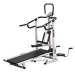 Life line Fitness Manual Treadmill with Twister, Push-up Stand, Stepper for Cardio Weight Loss Exercise in Home Gym (with Stepper, Twister & Pushup Bar (Installation Included))