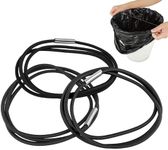 YUXIANLB Trash Can Rubber Bands Set