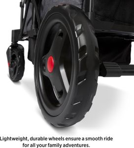 Radio Flyer Voya Stroller Wagon – Convertible Kids Push Pull Cart