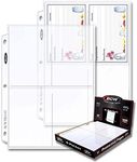 Pro 4-Pocket Photo Page Sleeve (100