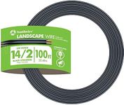 Woods Southwire 55213243 14/2 Low Voltage Outdoor Landscape Lighting Cable, 100-Feet, 100 ft, N, Foot