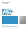 2024 CFA® Program Prerequisite Reading Volume 3: Financial Statement Analysis (2024 CFA® Program Prerequisite Readings)